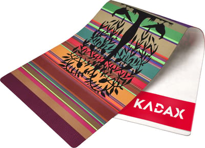 KADAX Tafelloper van vilt, robuuste vilten loper, tafelband, onderhoudsvriendelijke loper voor keukentafel, woonkamer, eetkamer, tafeldecoratie, tafeldecoratie, tafelloper, tafelkleed, vilten tafelloper (meerkleurig)