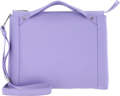 BREE Leren Handtas Schoudertas Tana 5 Shopper Smoky Lavender Paars