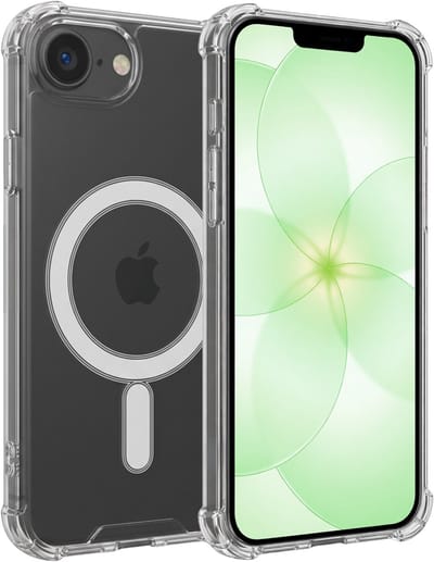 Hoesje Geschikt voor Apple iPhone 17e - Magsafe Compatible - Sterk & Shockproof - Back Cover - Shock Proof Case - Telefoon Hoes Shockproof - Transparant