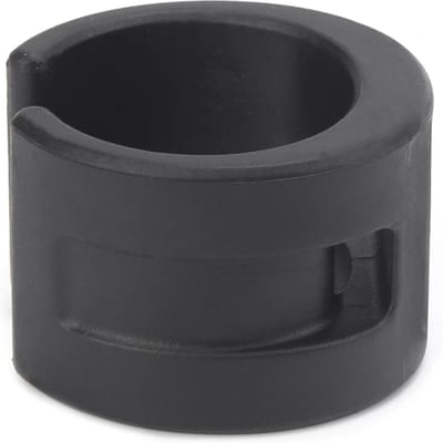 Fiets Mountainbike Voorvork Beschermring Rubber Anti-botsing Kettingbeschermer Sticker(Zwart ) zwart