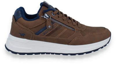 Mustang Heren Sneaker | Cognac | Maat: 46