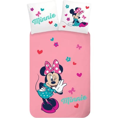 Minnie Mouse Peuterdekbedovertrek Fluister - 100 x 135 cm - Katoen