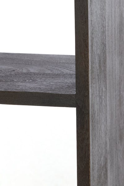 Light&living Kast open 50x35x200 cm DANE hout mat donker roodbruin