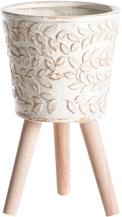 ALIARTOS- Bloempot - Gebroken wit - 43 cm - MgO