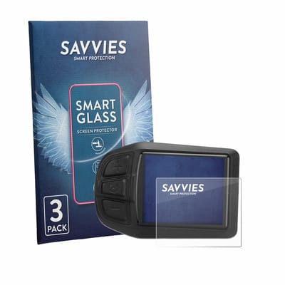 3 Stuks Savvies Screenprotector - geschikt voor Naroote Bike Computer - beschermfolie glas transparant