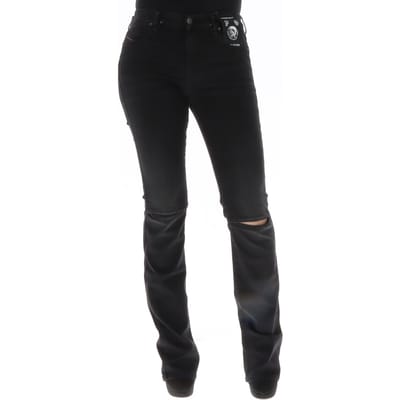 Diesel Dames Zwarte Jeans