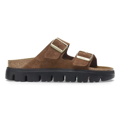Dames suède leren sandalen met plateau Papillio Arizona