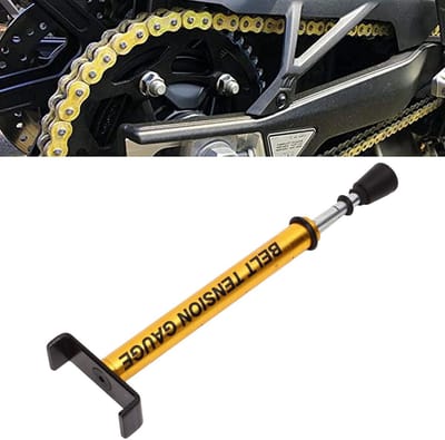Riemspanningsmeter voor Motorfiets en ATV Reparatie in L-vorm van Metaallegering