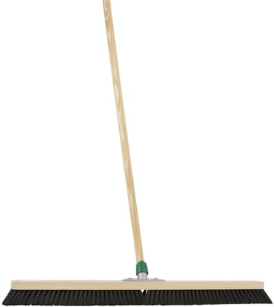 Betra Magazijnbezem - extra breed 100 cm - Binnenbezem - FSC hout - zachte paardenhaar kop - steel 130 cm