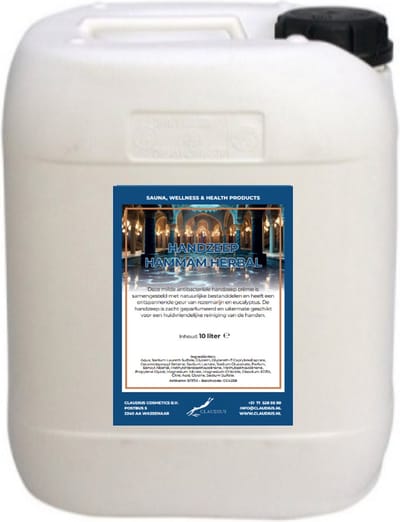 Handzeep Hammam Herbal 10 liter - navulling