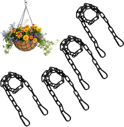 Cosensi - Dailygoods - Set van 4 Roestvrijstalen Kettingen voor Ophangtoepassingen
