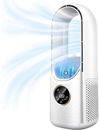 Draagbare airconditioner - 3-in-1 - Ventilator - Luchtbevochtiger - Timer van 8 uur