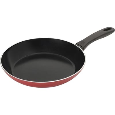 Ballarini Caprera Koekenpan Gemaakt in Inductie Keramisch Japans CAPRERA Pan, 24cm, Rood, Italië, Compatibel, Coating, [Officieel Product] Z1025-116 black