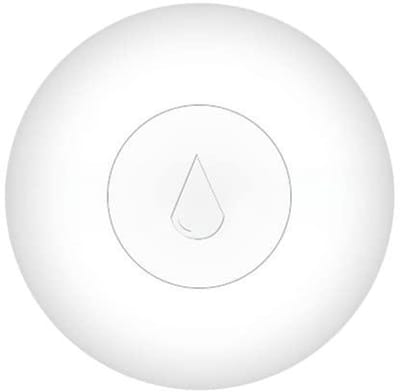 Waterlekdetector - Vochtsensor Alarm - Huis Beveiligen - Real-time Detectie - 50mm x 17mm - Wit