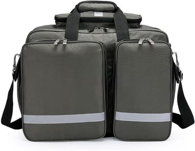 Noodpakket Tas - EHBO Benodigdheden - Veilig Opbergen - Traanbestendig Nylon - 43x14x32cm - Rood