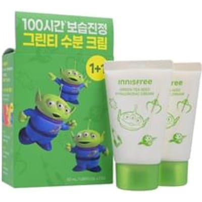 innisfree - Green Tea Seed Hyaluronic Cream Set Toy Story 5 Edition 2 pcs