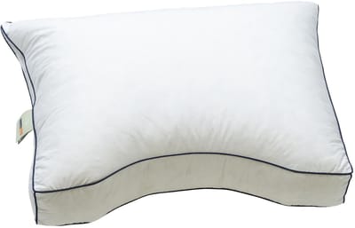 totaalBED Hoofdkussen Mira dons & latex - 60x70 cm - zij en rug