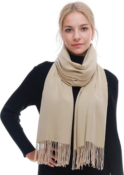 Warme Winter Sjaal voor Dames - Pashmina Stijl & Cadeau Idee