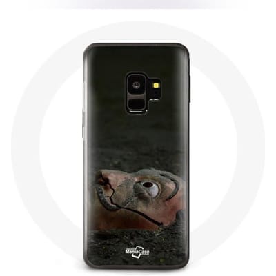 Coque - La casa de papel - Samsung Galaxy S9 - Souple - Noir - Masque dali