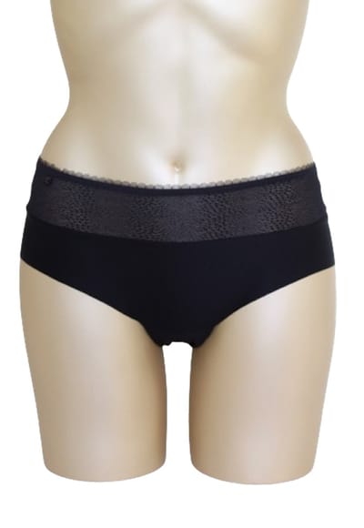Chantelle - Galuchat - slip - zwart - maat 40 / L