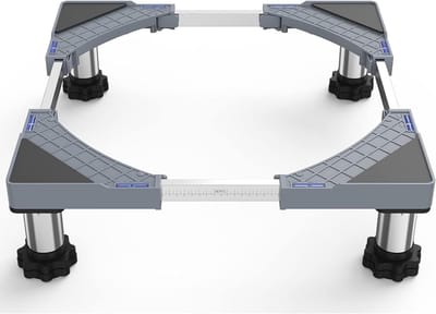 Verstelbare Wasmachine Voet en Sokkel voor Koelkast, Droger en Vriezer (Verstelbaar 45-67 cm, Hoogte 13-17 cm)