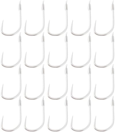 Dailygoods- Vishaken 20 Stuks - Weerhaakloze Vishaak - 45 Cm Nylon