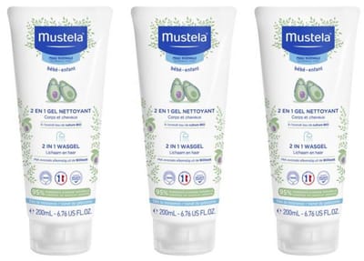 Mustela 2in1 Avocado Reinigingsgel 200 ml
