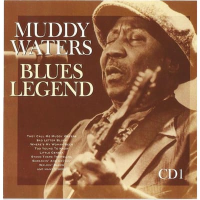 CD MUDDY WATERS - Blues Legend GSS5293 Golden Stars 2000 UK Blues Gebruikt brown