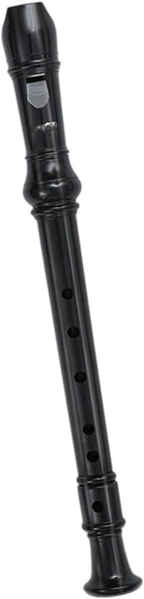 Sopraanblokfluit - Duitse Vingerzetting - Muziek Leren Spelen - Helder Geluid - 32.5 cm - Zwart