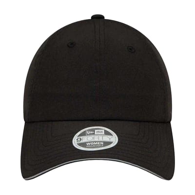 New Era Dames/Dames 9Forty Ponytail Baseball Cap (Zwart)