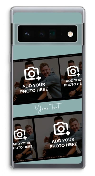 Gepersonaliseerd - Case Company® - Hoesje geschikt voor Google Pixel 6 Pro hoesje - Filmrol N°2 - Soft Cover Telefoonhoesje - Bescherming aan alle Kanten en Schermrand
