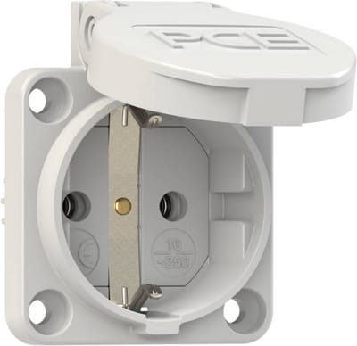 PCE SIROX 601.450.03 Aanbouwcontactdoos IP54 Grijs