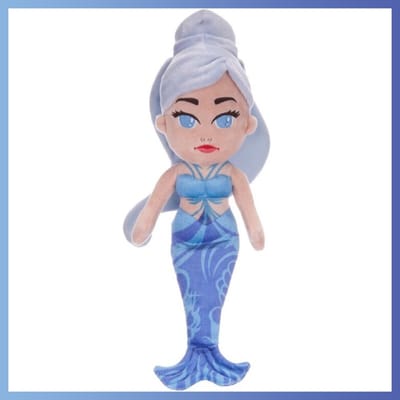 Aquata - Disney De Kleine Zeemeermin Pluche Knuffel 40 cm - Speelgoed Knuffels voor Kinderen Jongens Meisjes
