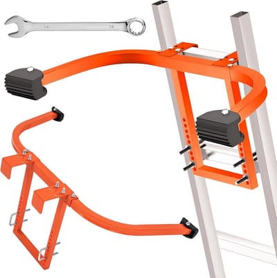 Stabilisator voor Ladder - Robuust Staal Dakhaak met Anti-Slip Rubberen Voetjes