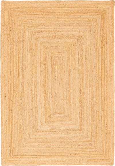 Pergamon Natuurvezel tapijt Jute Salsa boord