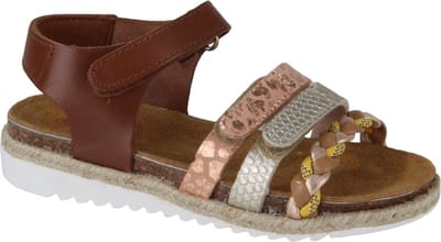 Develab - 49000 - SandalenMeisjesKindersandalen - Kleur: Bruin - Maat: 28