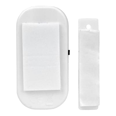 Draadloos Mini-Alarm met Bewegingssensor - 1 Stuks - 95 dB - Inclusief Batterijen en Montageset | Magnetisch Deur en Raam Sensor Alarmsysteem | Woningbeveiliging | Waarschuwings Alarm Tegen Inbrekers en Indringers