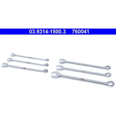 Ring/vork sleutel set ATE 03.9314-1500.3
