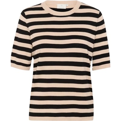 Pullover Regular fit black offwhite
