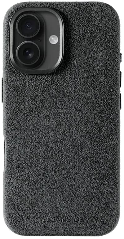 iPhone 16 - Alcantara Case - Space Grey