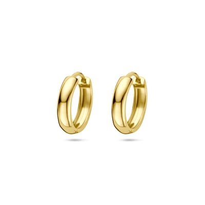 14K geelgouden oorringen 15 mm - 4034644