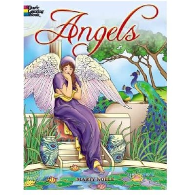 Angels Coloring Book - Marty Noble