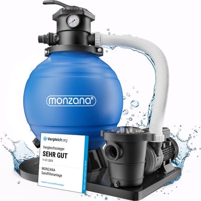 Monzana Zandfiltersysteem - 15.900L/u 6-weg Adapter Ø32mm - 38mm