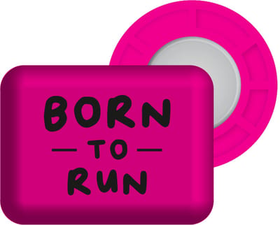 Bibbits hardloopmagneten | Born To Run Pink