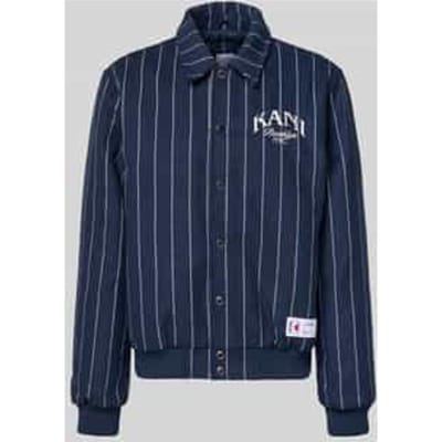 Collegejack met labelstitching