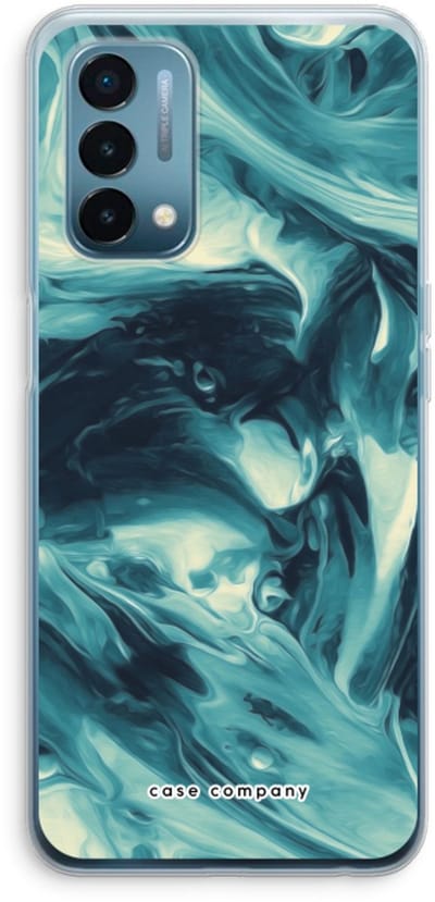 Case Company® - Hoesje geschikt voor OnePlus Nord N200 5G hoesje - Dreaming About Whales - Soft Cover Telefoonhoesje - Bescherming aan alle Kanten en Schermrand