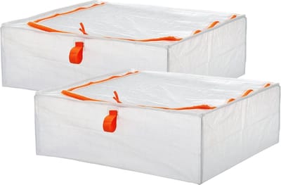 Opbergdoos 55x49x19 cm - Ruime Opbergoplossing voor Kleding, Schoenen en Beddengoed