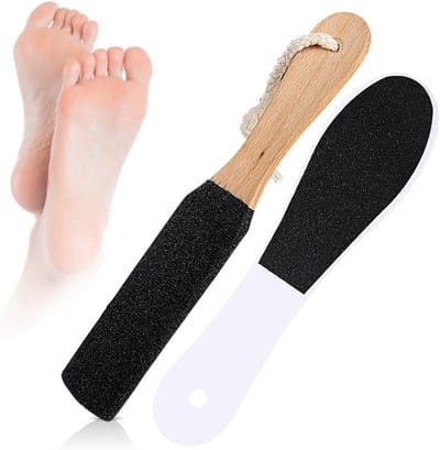 Voetrasp Puimsteen - Voetvijl Hielrasp - Eelt Verwijderen - Ergonomische Handgreep - 2 stuks - Niet gespecificeerd
