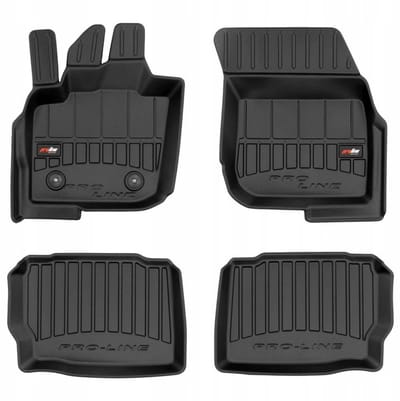 Frogum - 3D Pro-Line - Automatten Set - Geschikt voor FORD Mondeo Mk5 2014-2022 - 4-delig - Hoge Rand 6cm