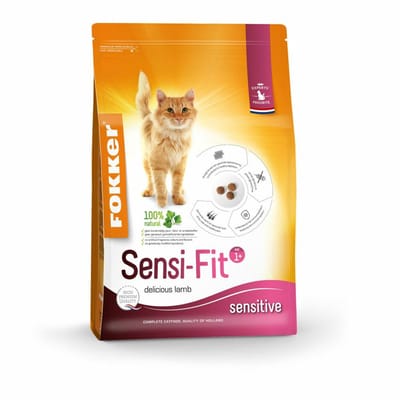 Fokker Sensi Fit Kattenvoer - 3 x 2,5 kg - Voordeelverpakking